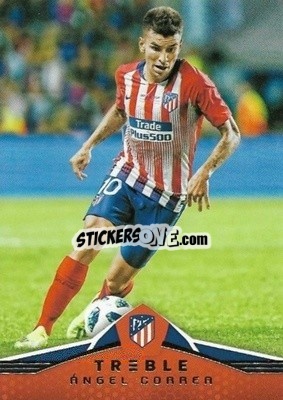 Sticker Angel Correa - Treble Soccer 2018-2019 n. 125 - Panini
