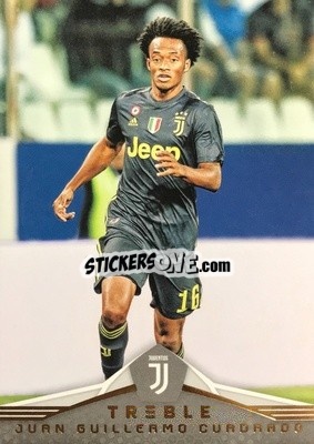 Sticker Juan Guillermo Cuadrado - Treble Soccer 2018-2019 n. 136 - Panini