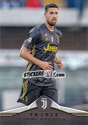Sticker Sami Khedira - Treble Soccer 2018-2019 n. 160 - Panini
