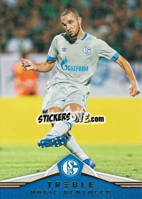 Sticker Nabil Bentaleb - Treble Soccer 2018-2019 n. 166 - Panini