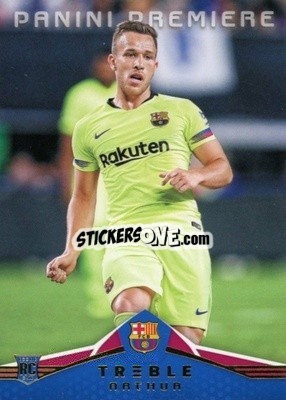 Sticker Arthur - Treble Soccer 2018-2019 n. 195 - Panini