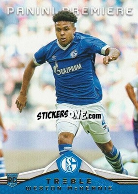Sticker Weston McKennie - Treble Soccer 2018-2019 n. 196 - Panini