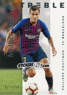 Sticker Philippe Coutinho - Treble Soccer 2018-2019 - Panini