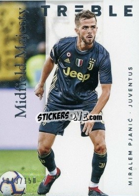 Sticker Miralem Pjanic - Treble Soccer 2018-2019 n. MM-8 - Panini