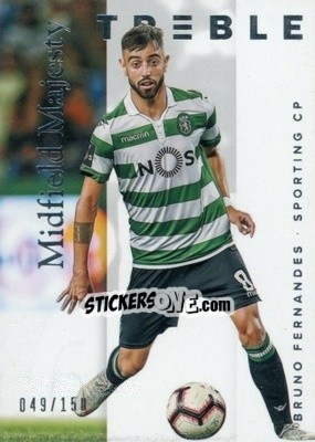 Sticker Bruno Fernandes - Treble Soccer 2018-2019 n. MM-9 - Panini