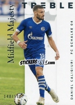 Sticker Daniel Caligiuri - Treble Soccer 2018-2019 n. MM-12 - Panini