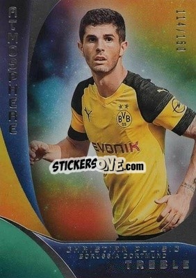 Sticker Christian Pulisic - Treble Soccer 2018-2019 - Panini