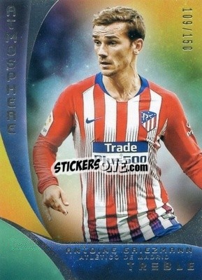 Sticker Antoine Griezmann - Treble Soccer 2018-2019 n. A-5 - Panini