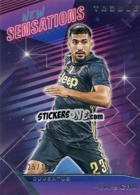 Sticker Emre Can - Treble Soccer 2018-2019 n. NS-3 - Panini