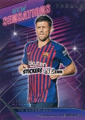 Sticker Clement Lenglet - Treble Soccer 2018-2019 n. NS-27 - Panini