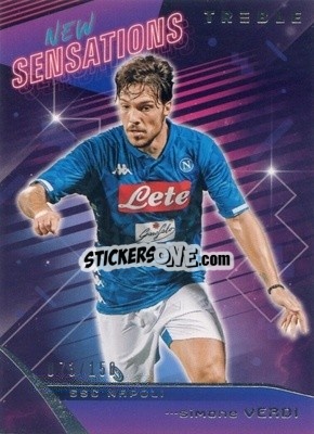Sticker Simone Verdi - Treble Soccer 2018-2019 n. NS-30 - Panini