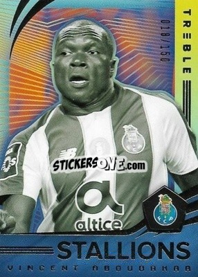 Sticker Vincent Aboubakar - Treble Soccer 2018-2019 - Panini
