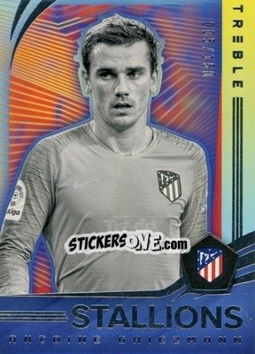 Sticker Antoine Griezmann - Treble Soccer 2018-2019 n. S-2 - Panini
