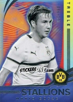 Sticker Mario Gotze - Treble Soccer 2018-2019 n. S-6 - Panini