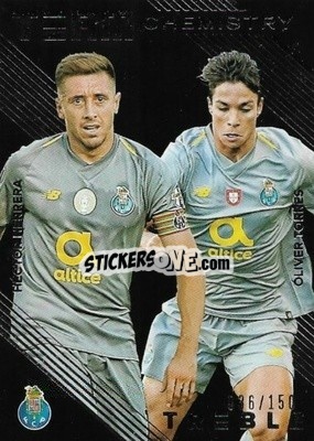 Sticker Hector Herrera / Oliver Torres - Treble Soccer 2018-2019 - Panini