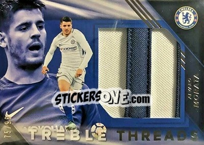 Sticker Alvaro Morata - Treble Soccer 2018-2019 - Panini