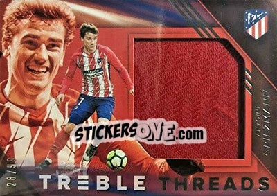 Figurina Antoine Griezmann - Treble Soccer 2018-2019 - Panini