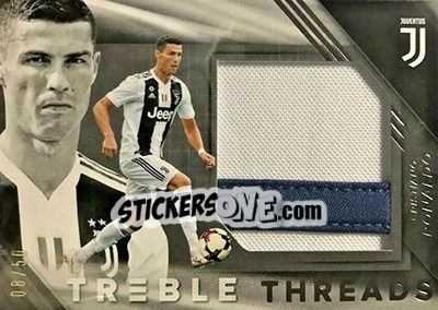 Sticker Cristiano Ronaldo - Treble Soccer 2018-2019 n. TT-5 - Panini