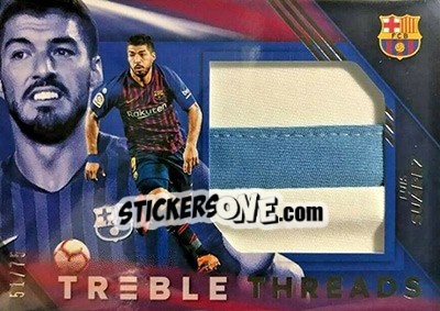 Cromo Luis Suarez - Treble Soccer 2018-2019 - Panini