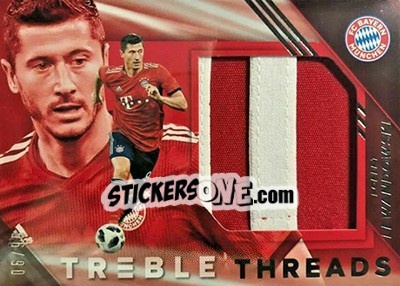 Sticker Robert Lewandowski - Treble Soccer 2018-2019 - Panini