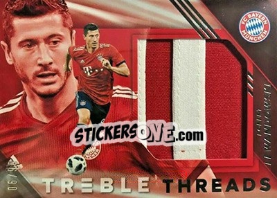 Sticker Robert Lewandowski - Treble Soccer 2018-2019 n. TT-23 - Panini