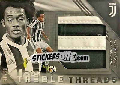 Sticker Juan Guillermo Cuadrado - Treble Soccer 2018-2019 - Panini