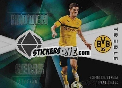 Sticker Christian Pulisic - Treble Soccer 2018-2019 n. HG-5 - Panini