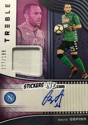 Sticker David Ospina - Treble Soccer 2018-2019 n. JA-2 - Panini