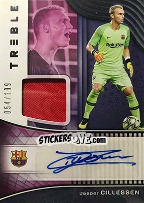 Sticker Jasper Cillessen - Treble Soccer 2018-2019 n. JA-5 - Panini