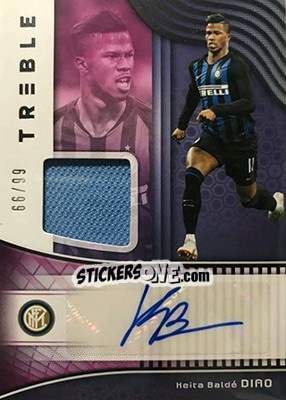 Sticker Keita Balde Diao - Treble Soccer 2018-2019 n. JA-6 - Panini