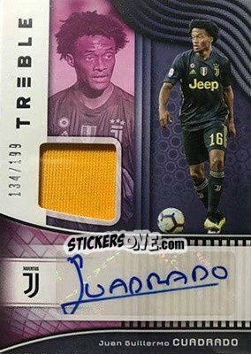 Sticker Juan Guillermo Cuadrado - Treble Soccer 2018-2019 n. JA-13 - Panini