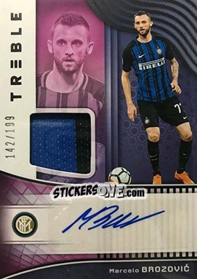 Sticker Marcelo Brozovic - Treble Soccer 2018-2019 n. JA-30 - Panini