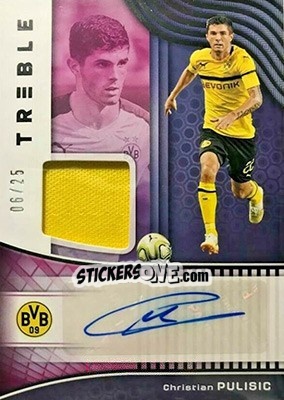 Sticker Christian Pulisic - Treble Soccer 2018-2019 n. JA-31 - Panini