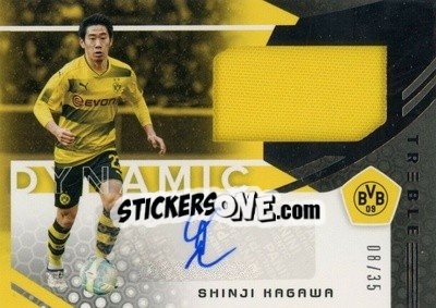 Sticker Shinji Kagawa - Treble Soccer 2018-2019 n. D-1 - Panini