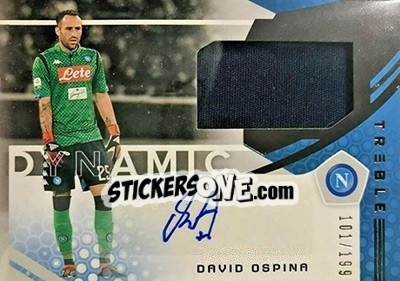 Sticker David Ospina - Treble Soccer 2018-2019 n. D-5 - Panini