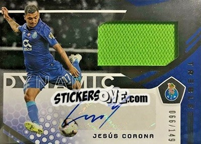 Sticker Jesus Corona - Treble Soccer 2018-2019 n. D-9 - Panini