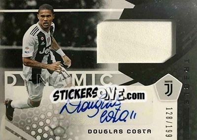 Sticker Douglas Costa - Treble Soccer 2018-2019 n. D-10 - Panini