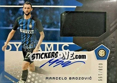 Sticker Marcelo Brozovic - Treble Soccer 2018-2019 n. D-12 - Panini