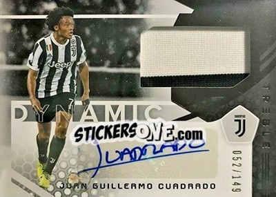 Sticker Juan Guillermo Cuadrado - Treble Soccer 2018-2019 n. D-16 - Panini