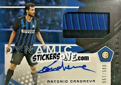 Sticker Antonio Candreva - Treble Soccer 2018-2019 n. D-17 - Panini