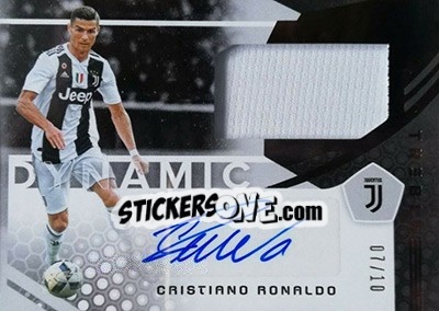 Sticker Cristiano Ronaldo - Treble Soccer 2018-2019 n. D-24 - Panini