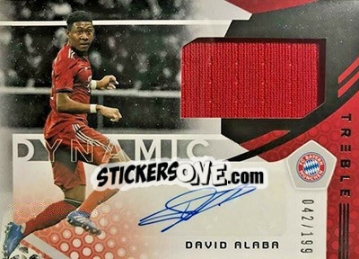 Sticker David Alaba - Treble Soccer 2018-2019 n. D-34 - Panini