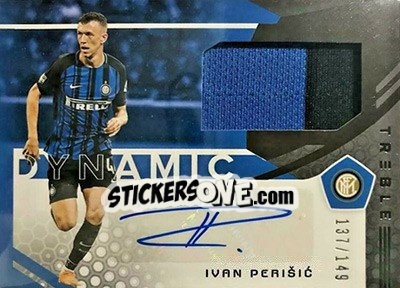 Sticker Ivan Perisic - Treble Soccer 2018-2019 n. D-35 - Panini