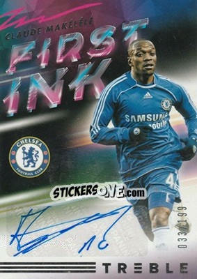 Sticker Claude Makelele - Treble Soccer 2018-2019 n. FI-5 - Panini