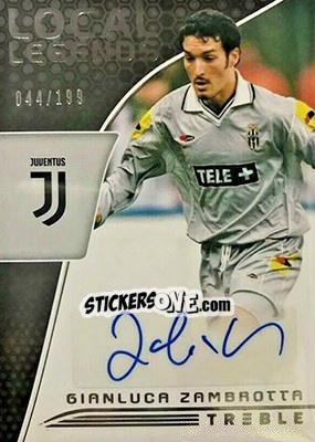 Sticker Gianluca Zambrotta - Treble Soccer 2018-2019 n. LL-1 - Panini