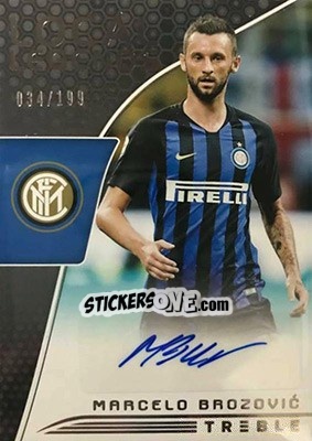 Sticker Marcelo Brozovic - Treble Soccer 2018-2019 n. LL-2 - Panini