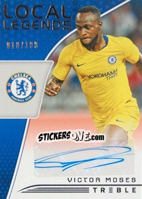 Sticker Victor Moses - Treble Soccer 2018-2019 n. LL-7 - Panini