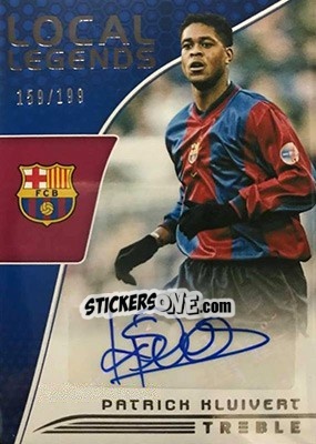 Sticker Patrick Kluivert - Treble Soccer 2018-2019 n. LL-8 - Panini