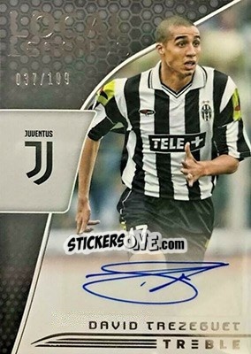 Sticker David Trezeguet - Treble Soccer 2018-2019 n. LL-10 - Panini