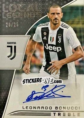 Sticker Leonardo Bonucci - Treble Soccer 2018-2019 n. LL-22 - Panini